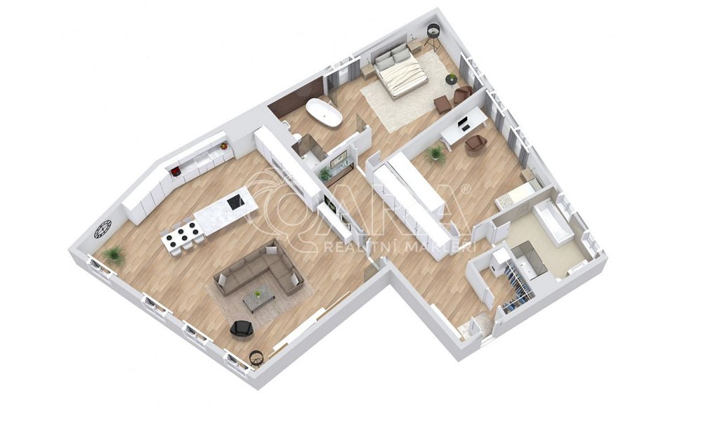 Pronájem bytu 3+kk 186 m², Praha – náhled fotky 27