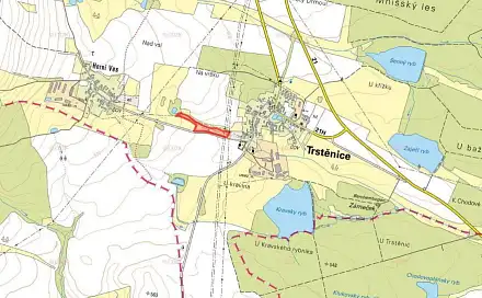 Prodej louky 21 043 m², Trstěnice, okres Cheb