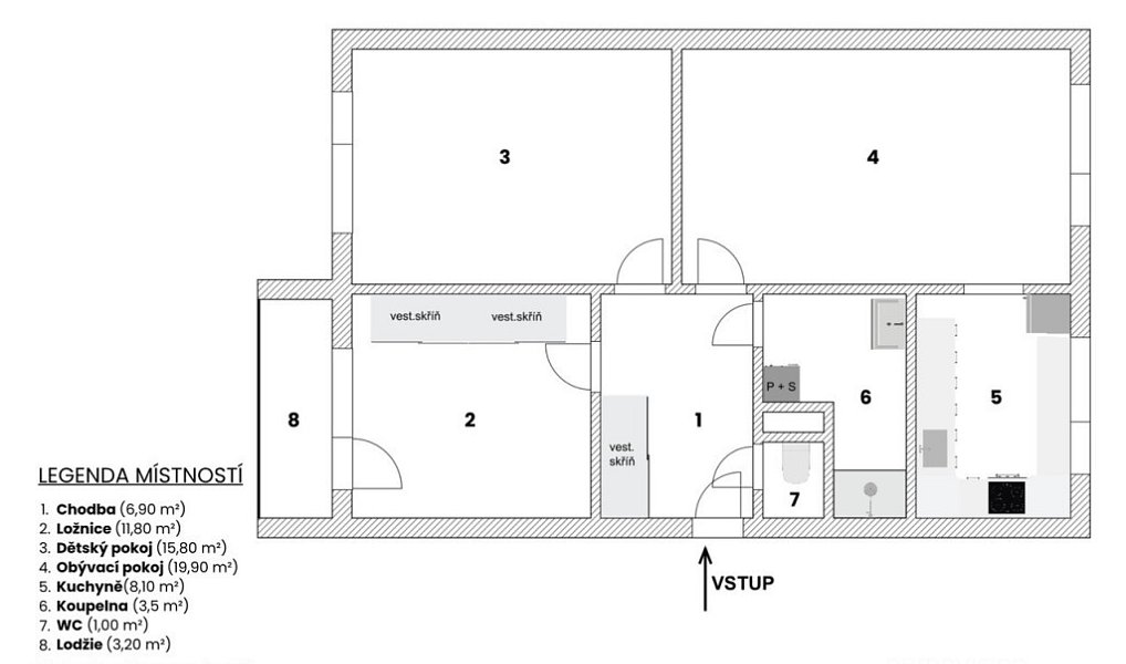 Prodej bytu 3+1 73 m², Tišnov – náhled fotky 35
