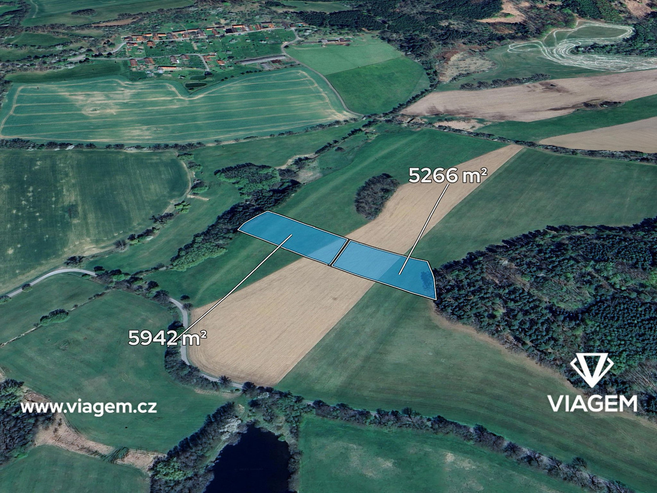 Prodej pole 1 868 m²