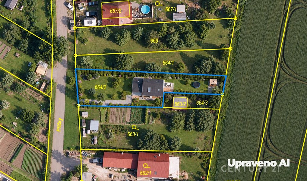 Prodej stavebního pozemku 661 m², Prace – náhled fotky 8