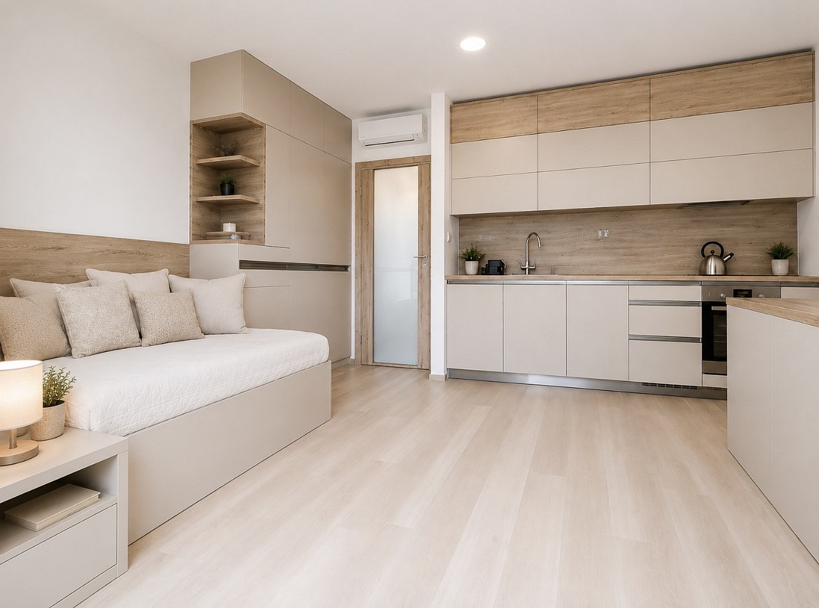 Pronájem bytu 1+kk 27 m²