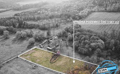 Prodej stavebního pozemku 3 681 m², Město Albrechtice, okres Bruntál