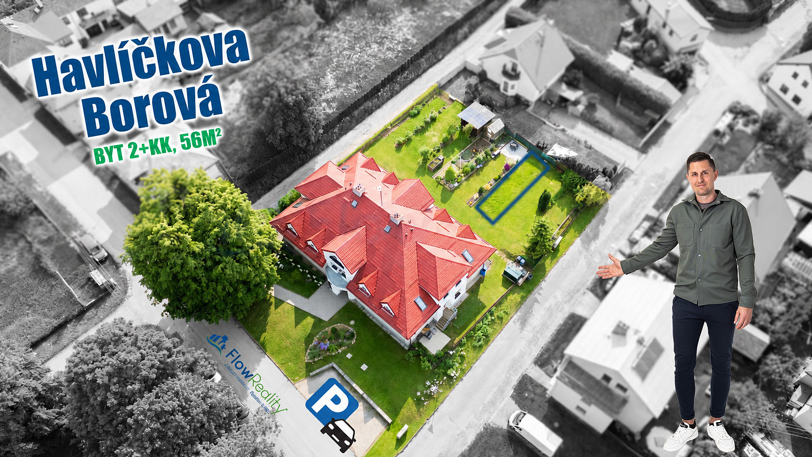 Pronájem bytu 2+kk 56 m²
