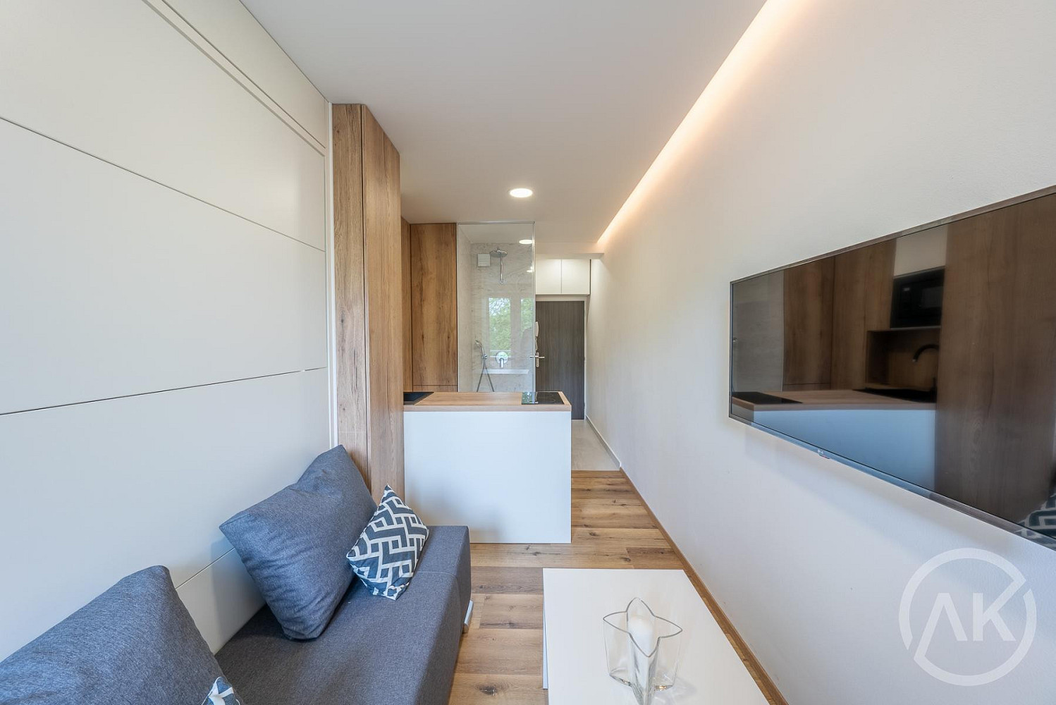Pronájem bytu 1+kk 17 m² – fotografie 4