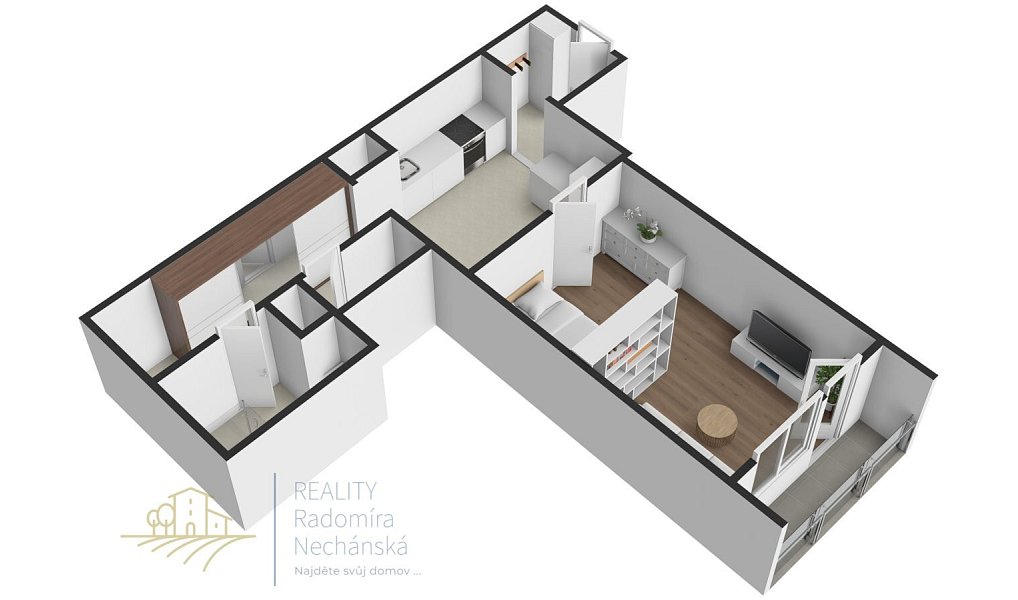 Prodej bytu 1+kk 42 m², Mělník – náhled fotky 31