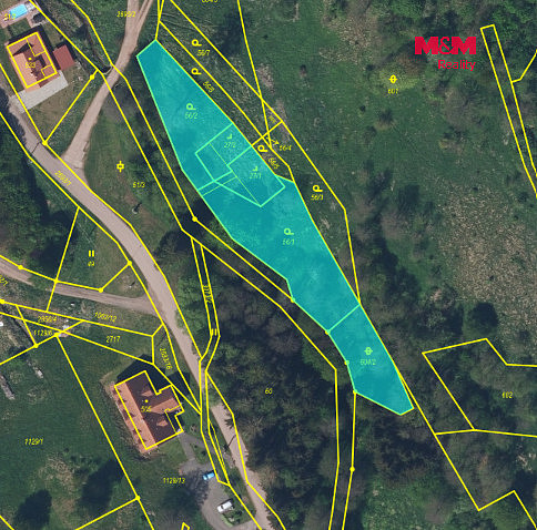 Prodej stavebního pozemku 2 148 m² – fotografie 3