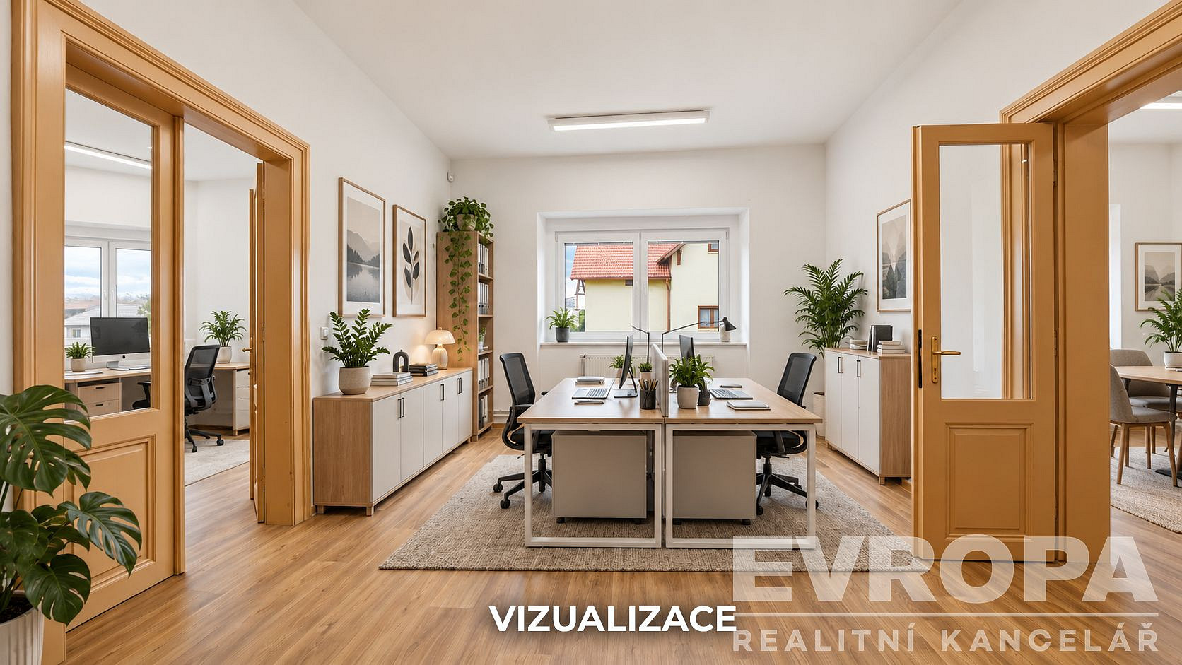 Pronájem kanceláře 150 m² – fotografie 3