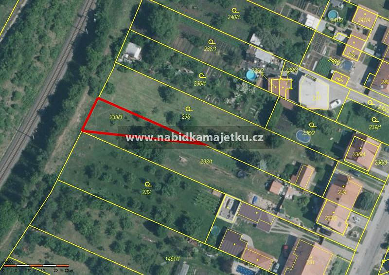 Prodej zahrady 316 m²