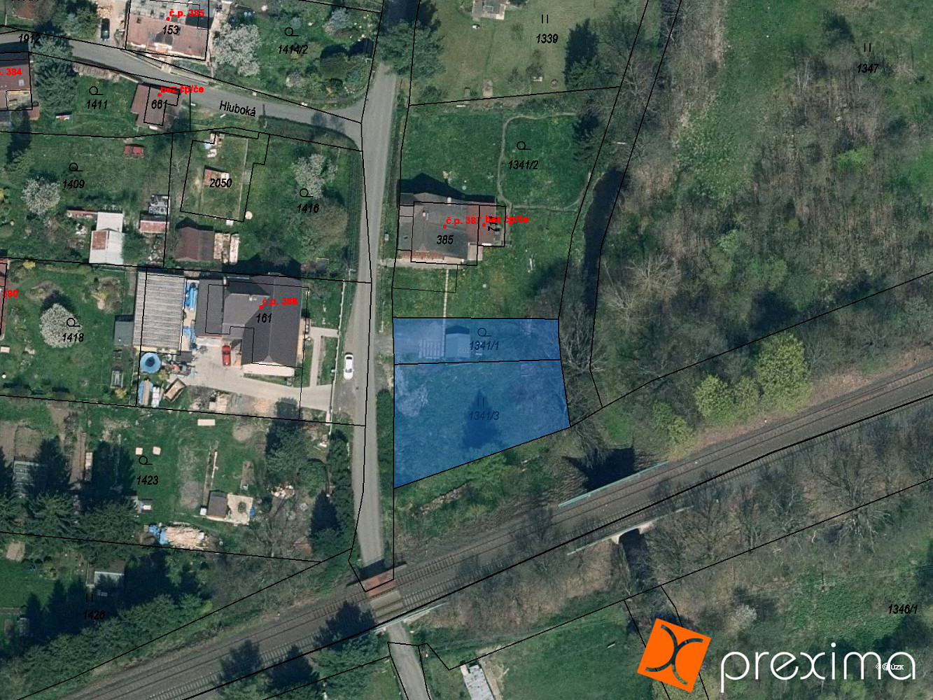 Prodej stavebního pozemku 199 m², Rumburk