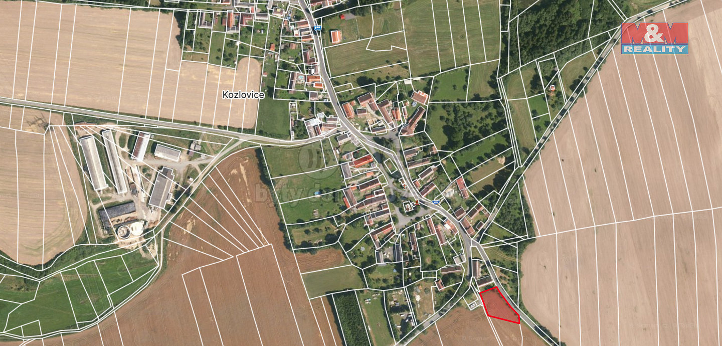 Prodej pole 1 662 m² – pohled 6