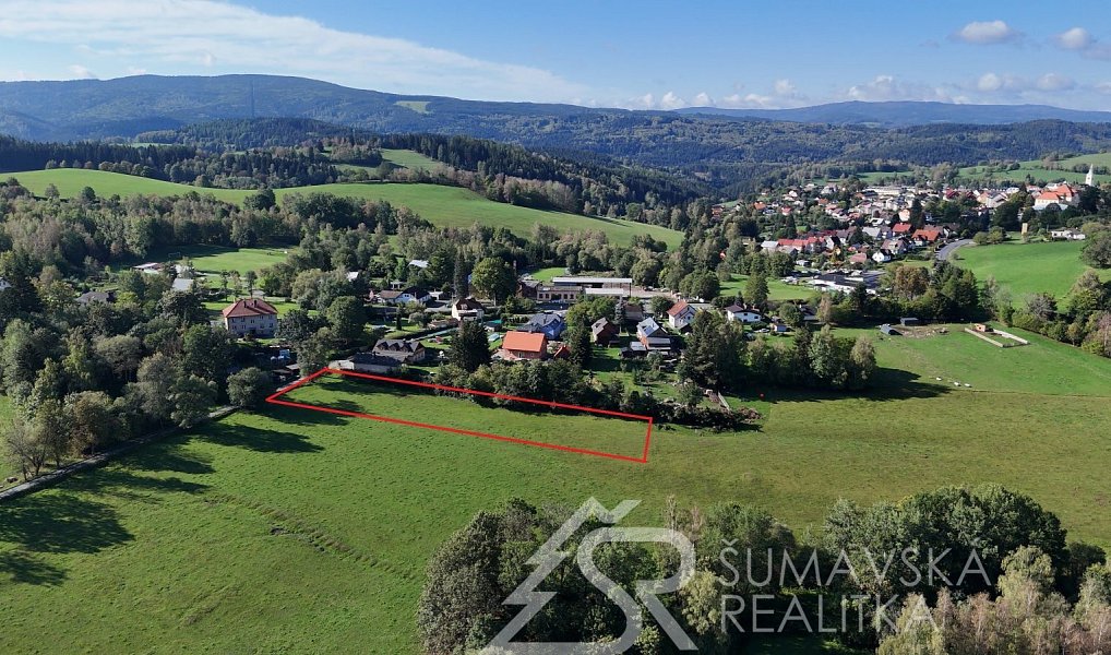 Prodej stavebního pozemku 2 848 m², Kašperské Hory – náhled fotky 4