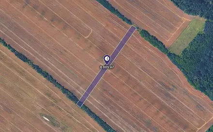 Prodej pole 6 005 m², Všetaty, okres Mělník