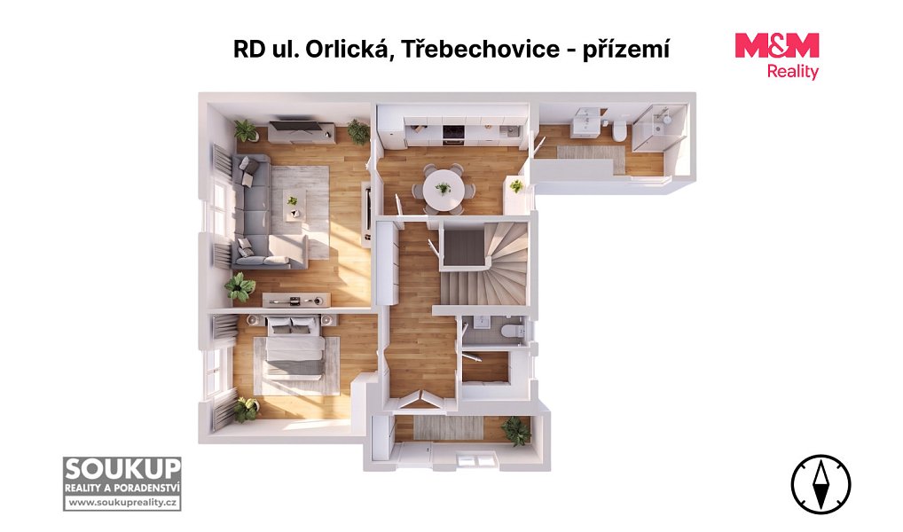 Prodej domu 177 m² s pozemkem 445 m², Třebechovice pod Orebem – náhled fotky 4