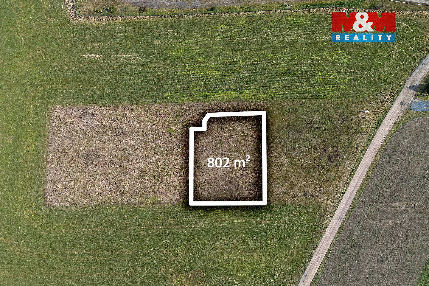 Prodej stavebního pozemku 802 m² — photo 2