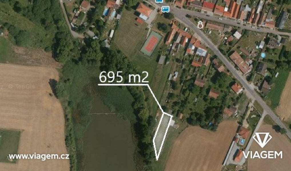 Prodej zahrady 695 m², Štítary – náhled fotky 3