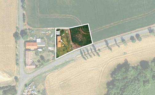 Prodej stavebního pozemku 1 598 m², Krásný Dvůr - Chotěbudice, okres Louny