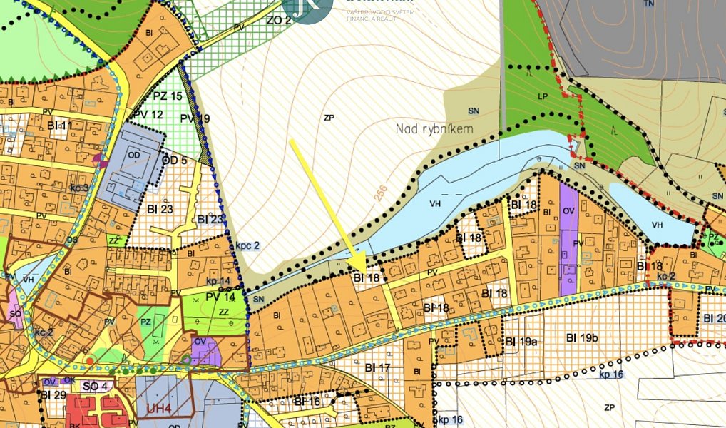 Prodej stavebního pozemku 1 155 m², Odolena Voda – náhled fotky 11
