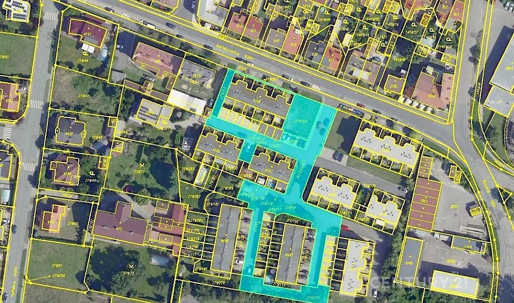 Prodej pozemku 2 805 m², Nymburk – fotka 1 z 9