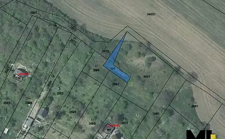 Prodej louky 144 m², Křešice, okres Litoměřice