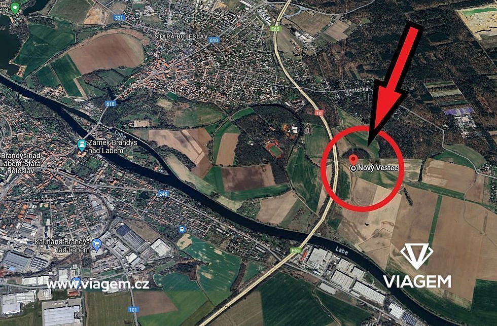 Prodej pole 2 331 m² – pohled 4