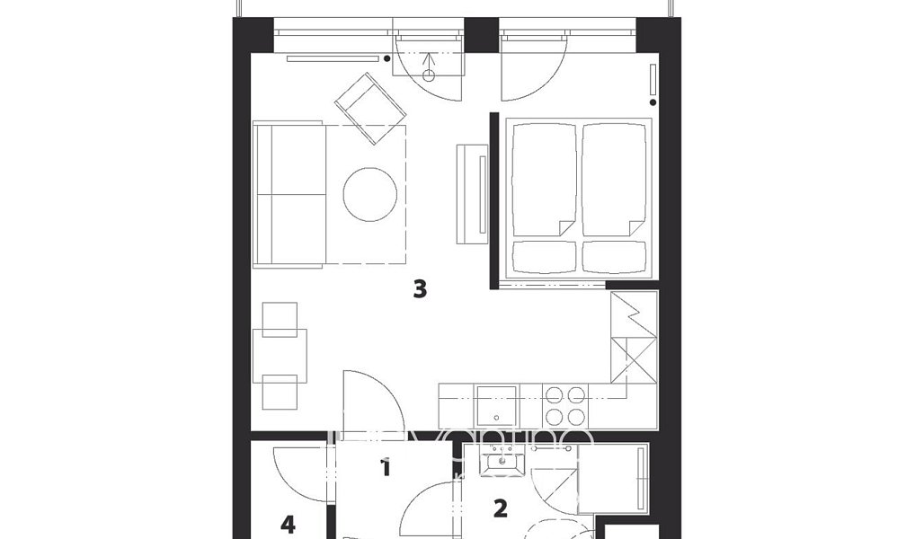 Pronájem bytu 1+kk 38 m², Brno – náhled fotky 8