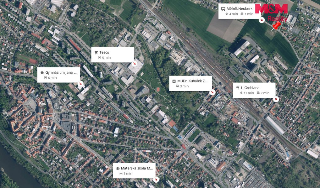 Prodej domu 132 m² s pozemkem 364 m², Mělník – náhled fotky 19