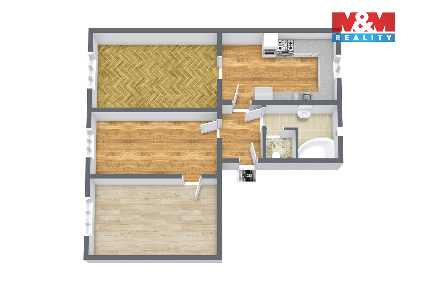 Prodej bytu 3+1 92 m² – fotografie 3