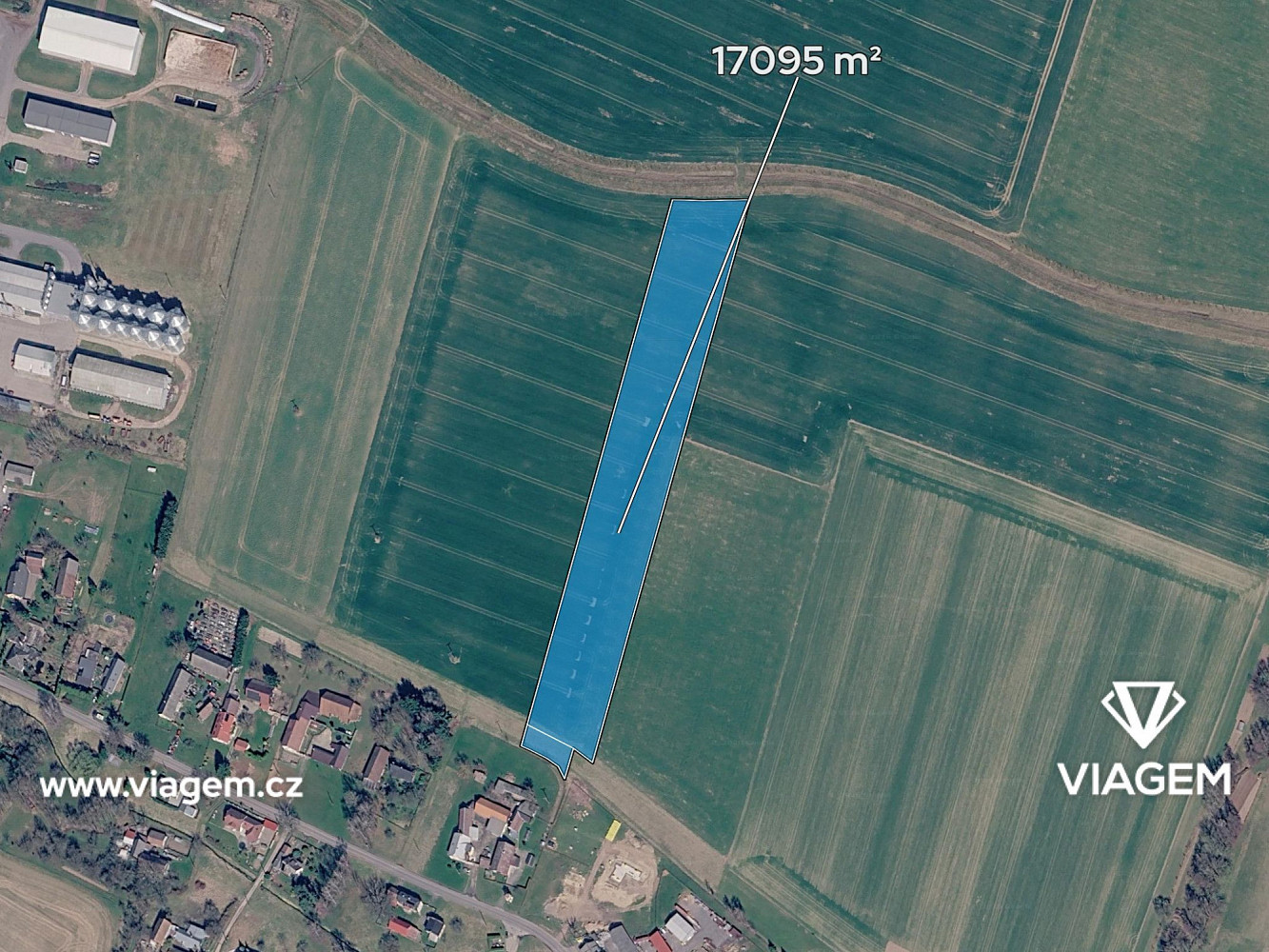 Prodej pole 17 095 m² — photo 2