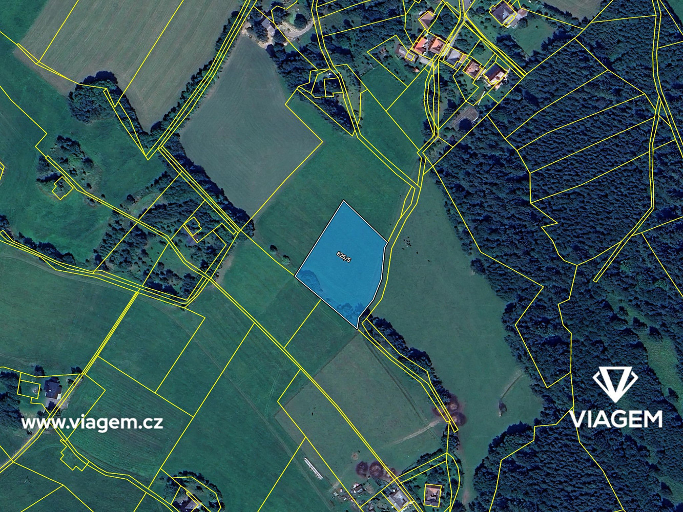 Prodej pole 1 225 m² – fotografie 4