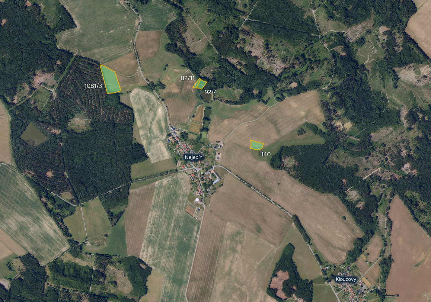 Prodej pole 8 146 m²