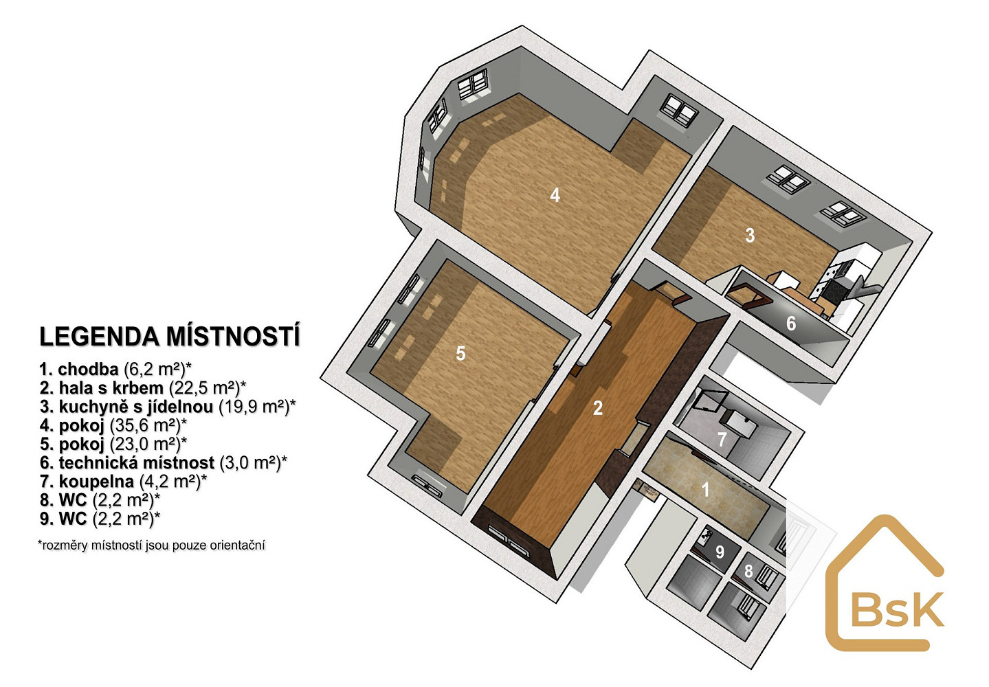 Prodej bytu 3+kk 125 m² — photo 2