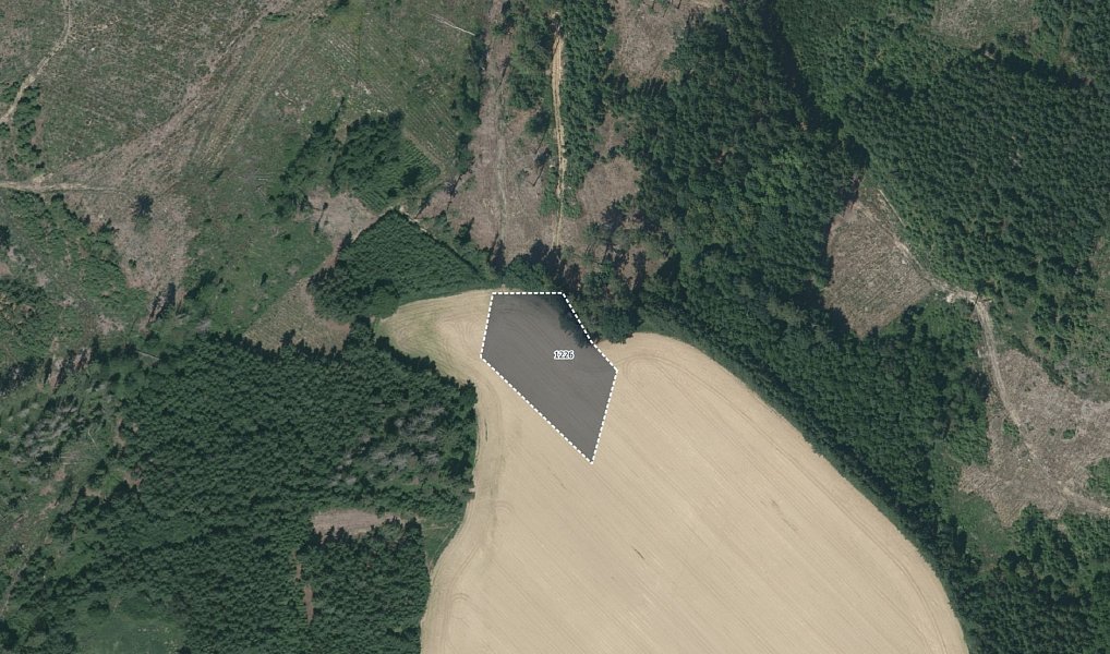 Prodej pole 9 679 m², Lukavec – náhled fotky 3