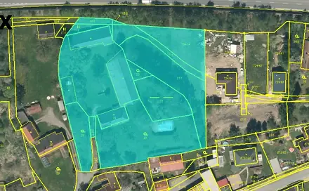 Prodej stavebního pozemku 8 207 m², Družstevní, Tábor - Čekanice