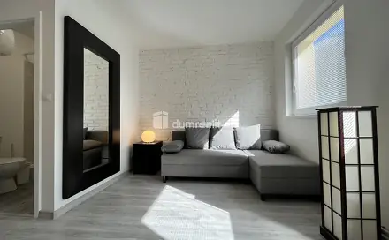 Pronájem bytu 1+kk 18 m², K zahradě, Kačice, okres Kladno