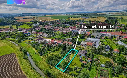 Prodej zahrady 1 113 m², Bezměrov, okres Kroměříž