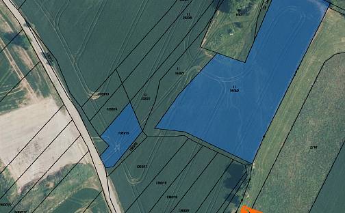 Prodej pole 767 m², Tišnov, okres Brno-venkov