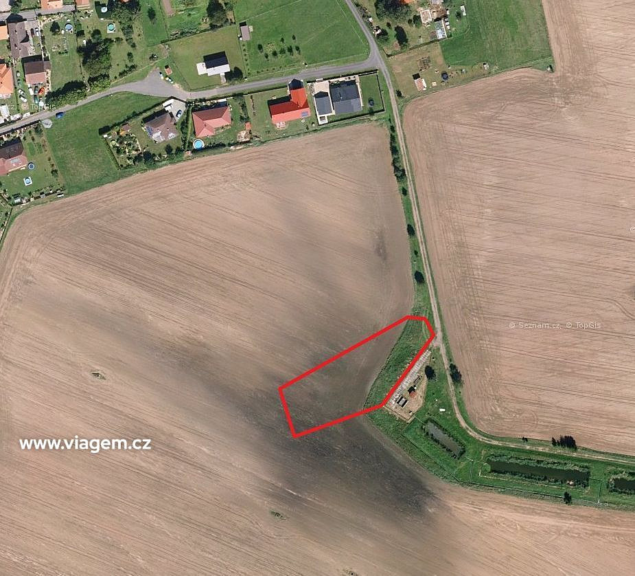 Prodej pole 665 m² - Widok 2