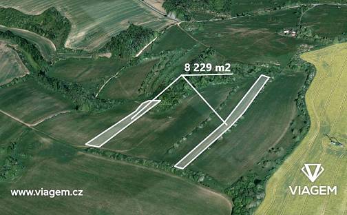 Prodej pole 822 m², Zdounky, okres Kroměříž