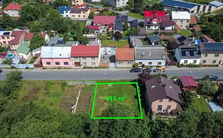 Prodej zahrady 445 m², Bělkovice-Lašťany, okres Olomouc