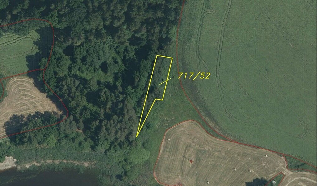 Prodej pozemku, 718 m², Jindřichův Hradec, Lásenice