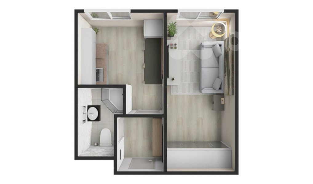 Prodej bytu 1+1 25 m², Český Těšín – náhled fotky 4