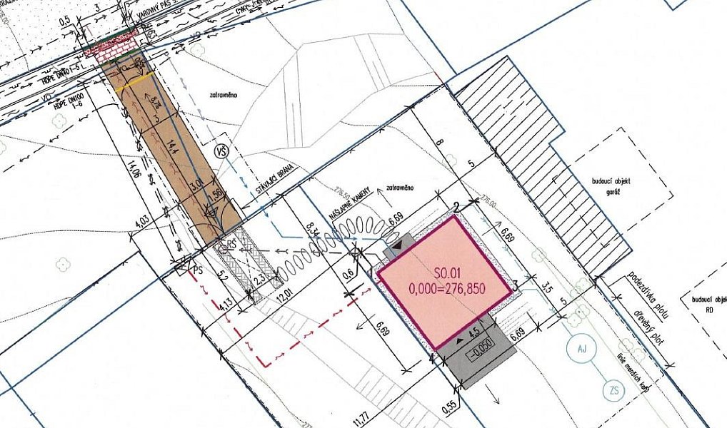 Prodej stavebního pozemku 3 197 m², Nemojany – náhled fotky 8