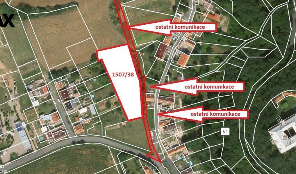 Prodej stavebního pozemku 2 602 m², Liběšice – náhled fotky 5