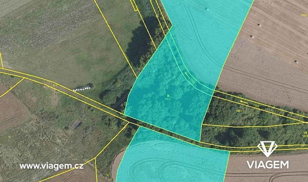 Prodej pole 602 m², Veliká Ves – náhled fotky 3