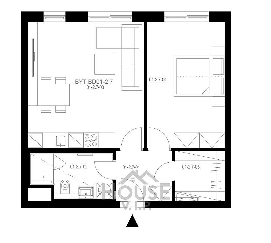 Prodej bytu 2+kk 54 m² — photo 4