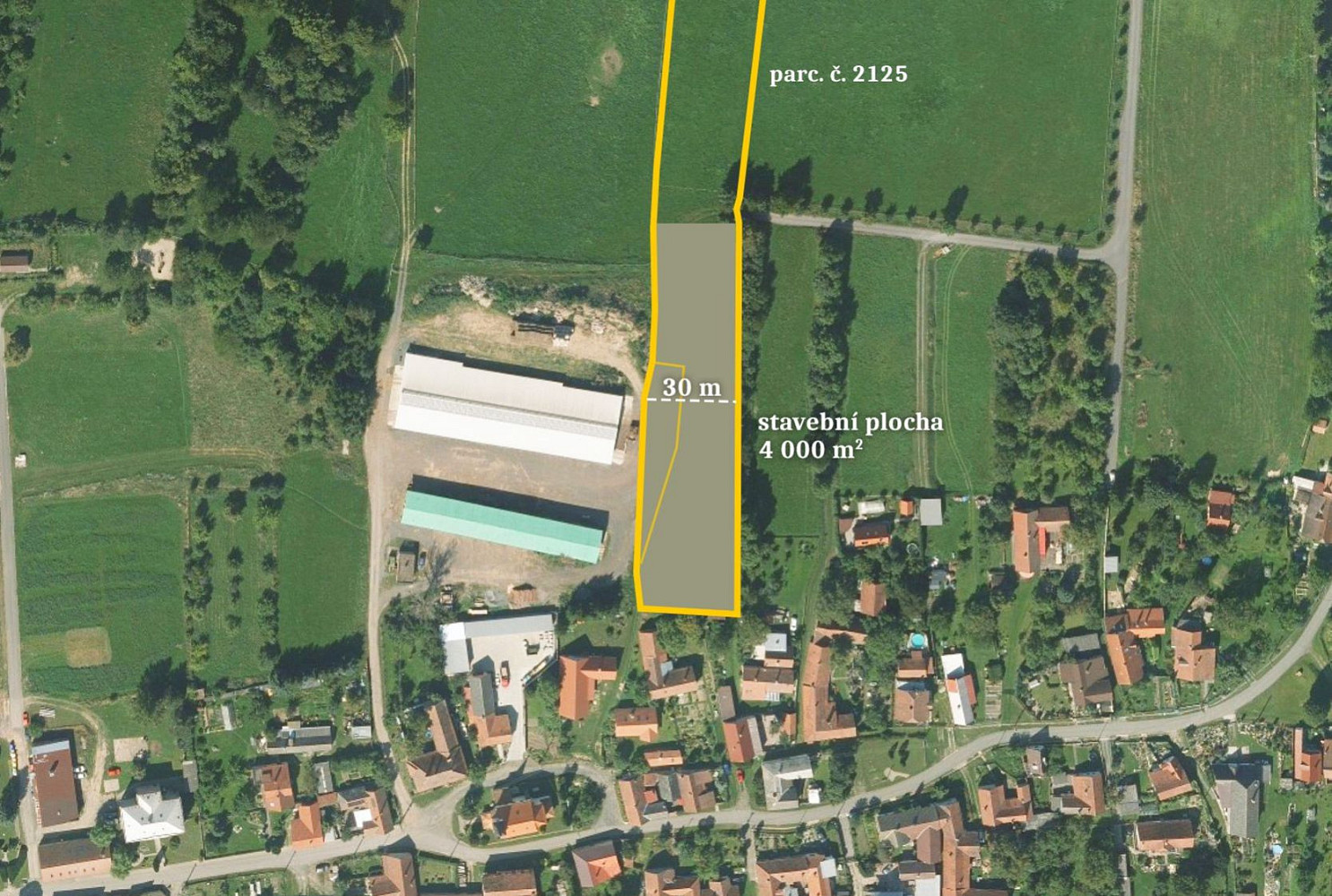 Prodej komerčního pozemku 14 113 m²