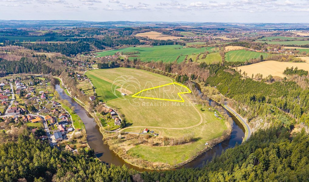 Prodej pole 20 369 m², Vlastějovice – náhled fotky 2