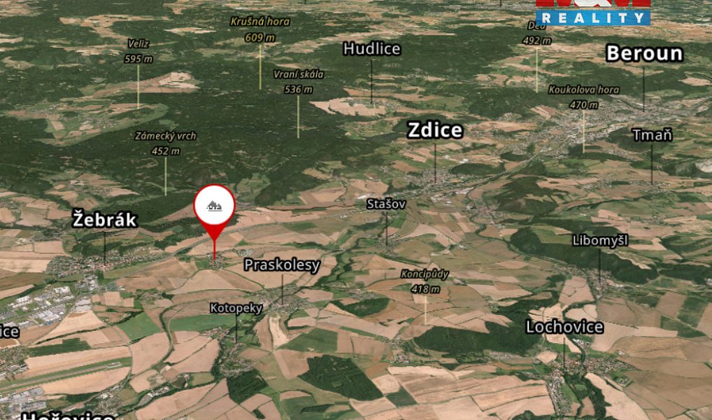 Prodej stavebního pozemku 25 961 m², Chlustina – náhled fotky 14