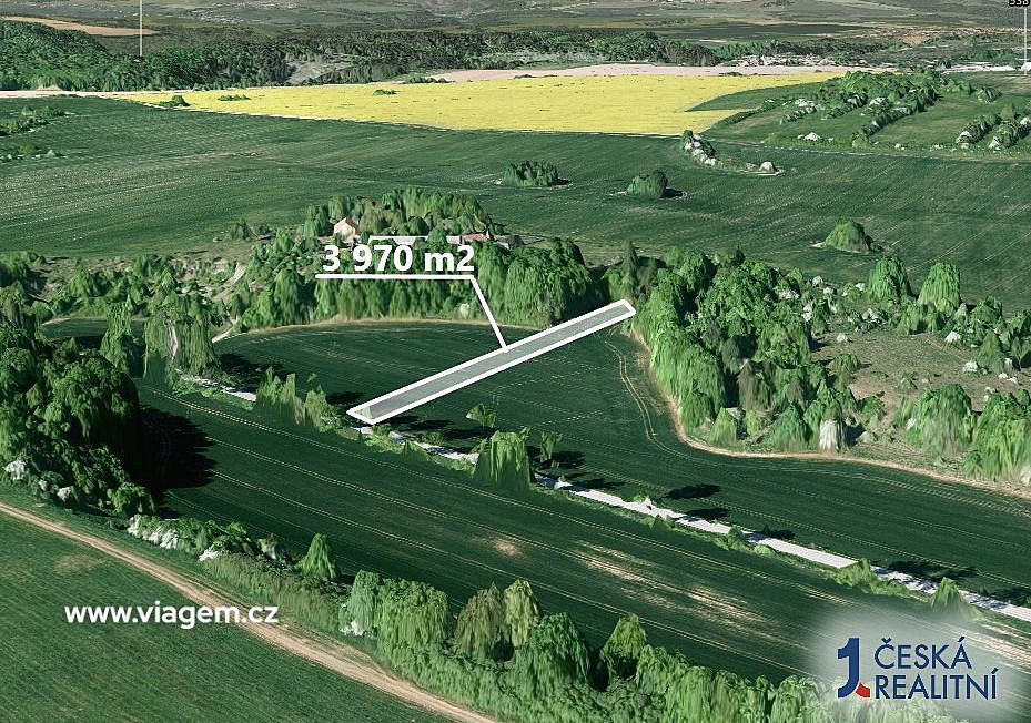 Prodej pole 661 m² – fotografie 2